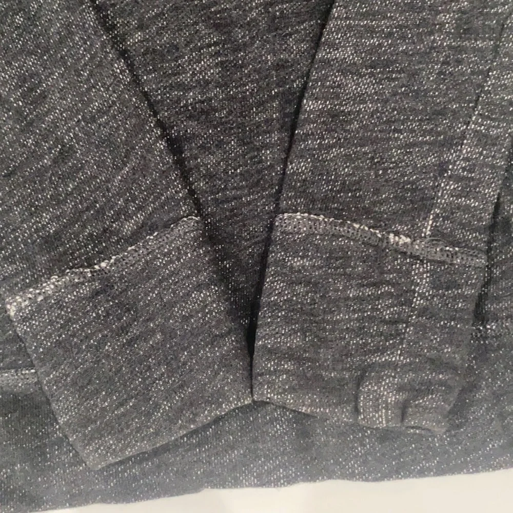 J.crew Sweatshirt Zipper Gray Cotton XS